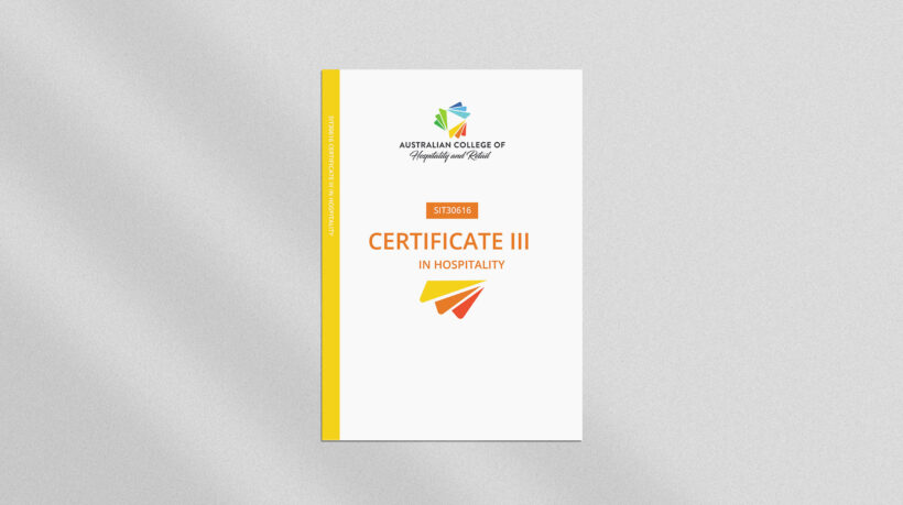 acohr-cert3-hospo Certificate 3 in Hospitality